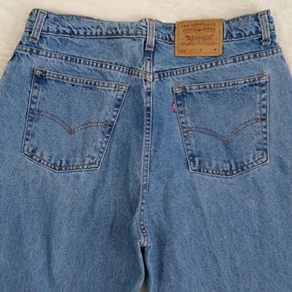 Levi's 521 Jeans size 18 Tapered Fit - Picture 4 of 10